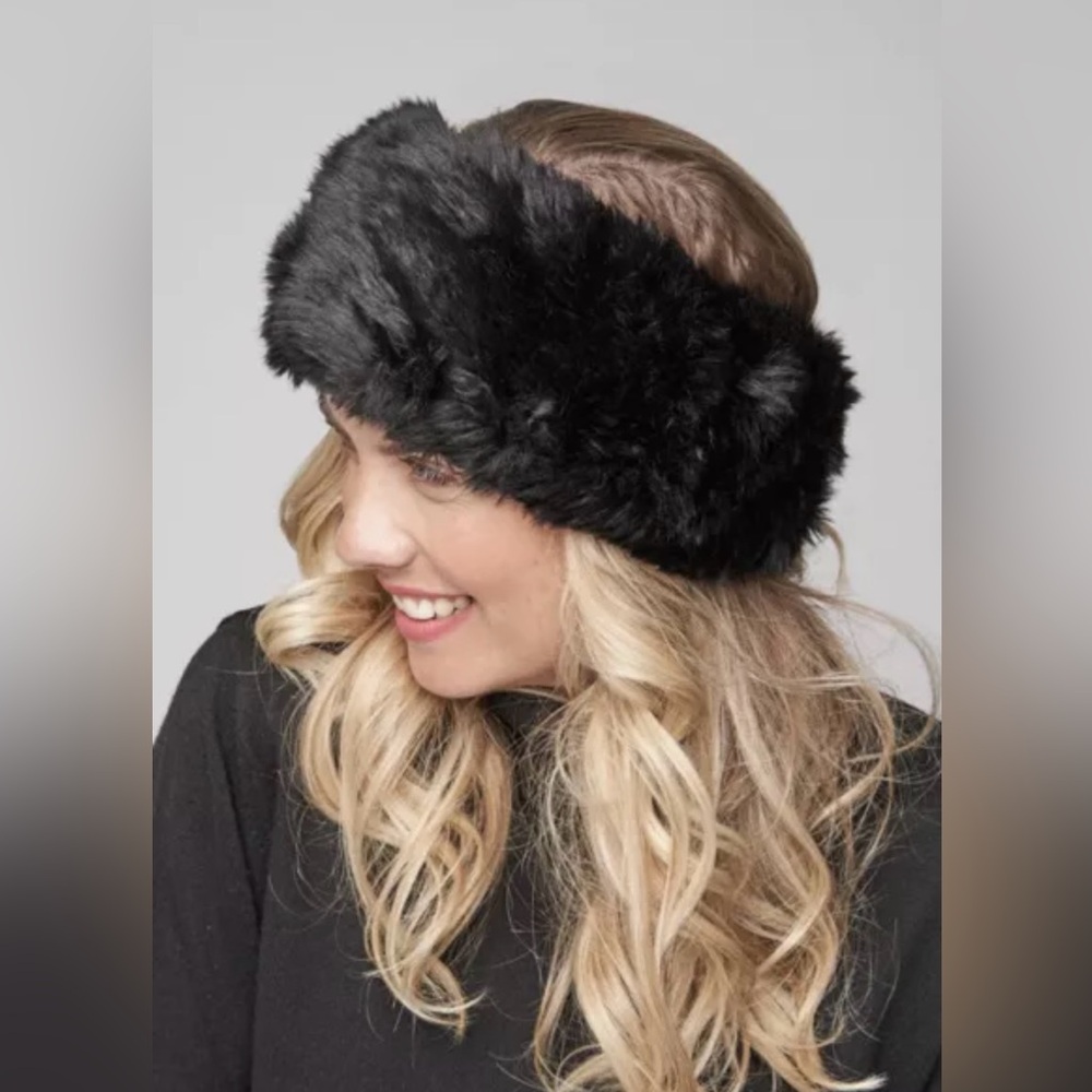 Parkhurst Faux Fur Headband NWT